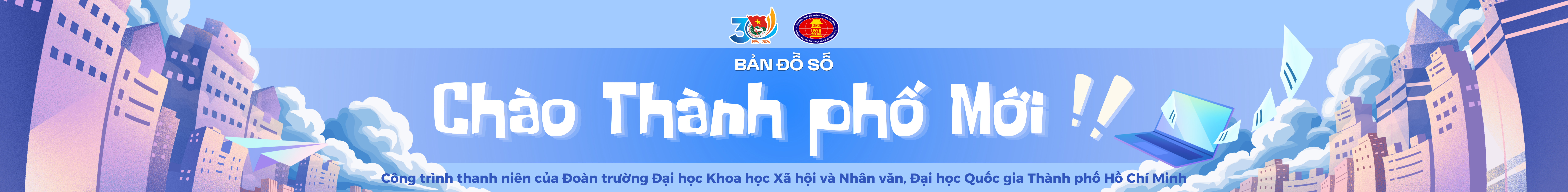 Bản đồ số Chào mừng Thành phố mới